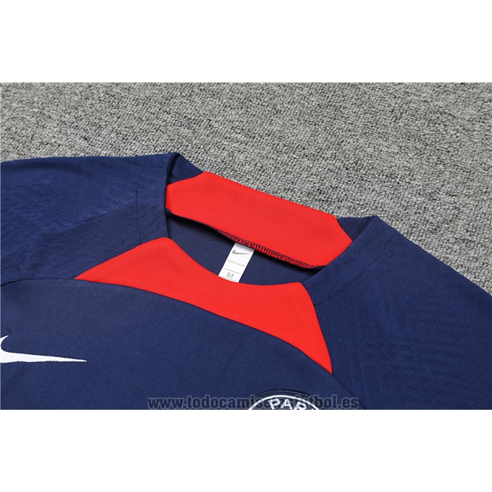 Chandal del Paris Saint-Germain Manga Corta 2022-2023 Azul Oscuro - Pantalon Corto